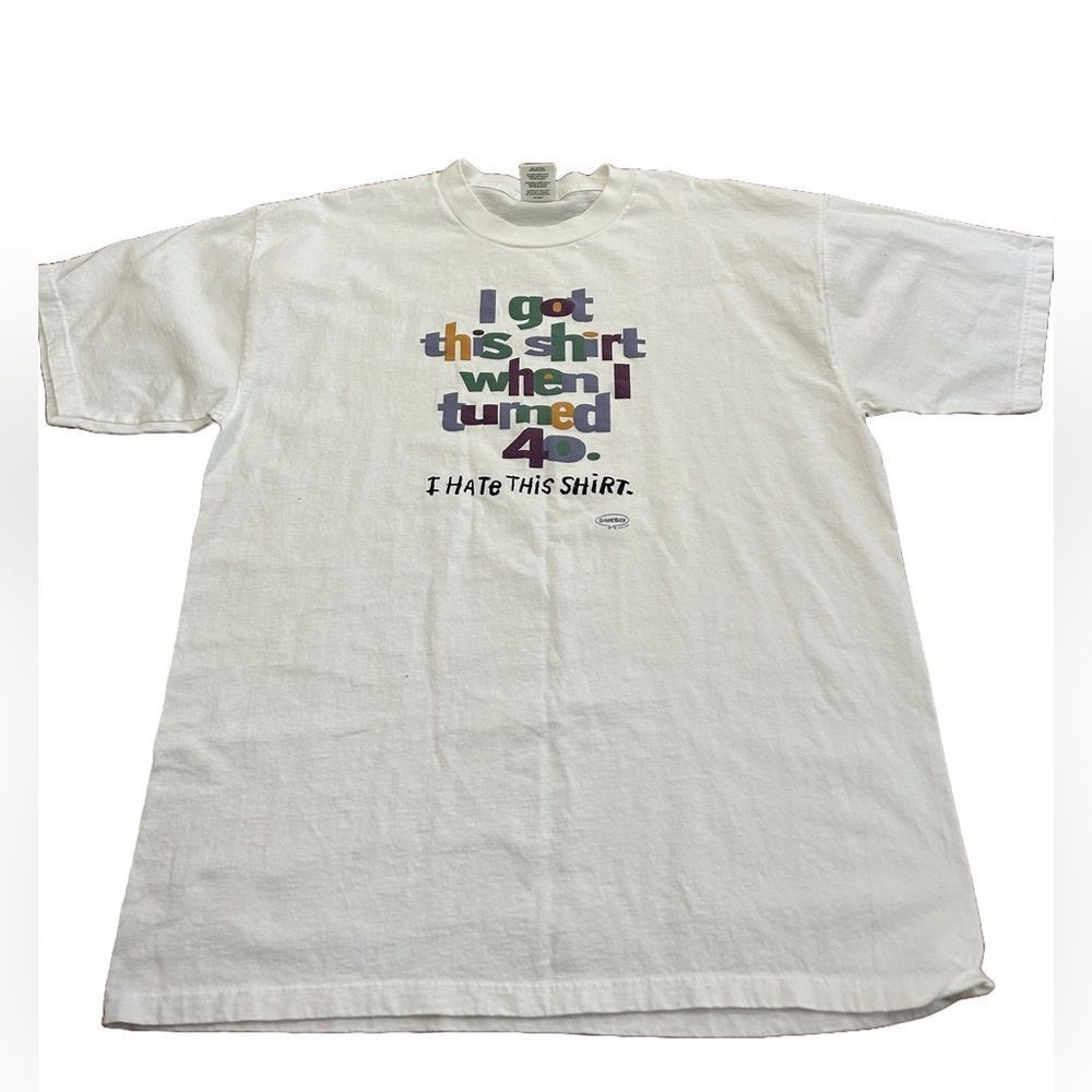 Vintage I Got This Shirt When I Turned 40 Funny Tshirt